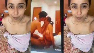 Desi Mallu Aunty Secret – Romance Sex in Hotel Mms